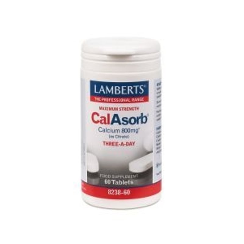 Lamberts CalAsorb (calcium citrate) & Vitamin D3 image