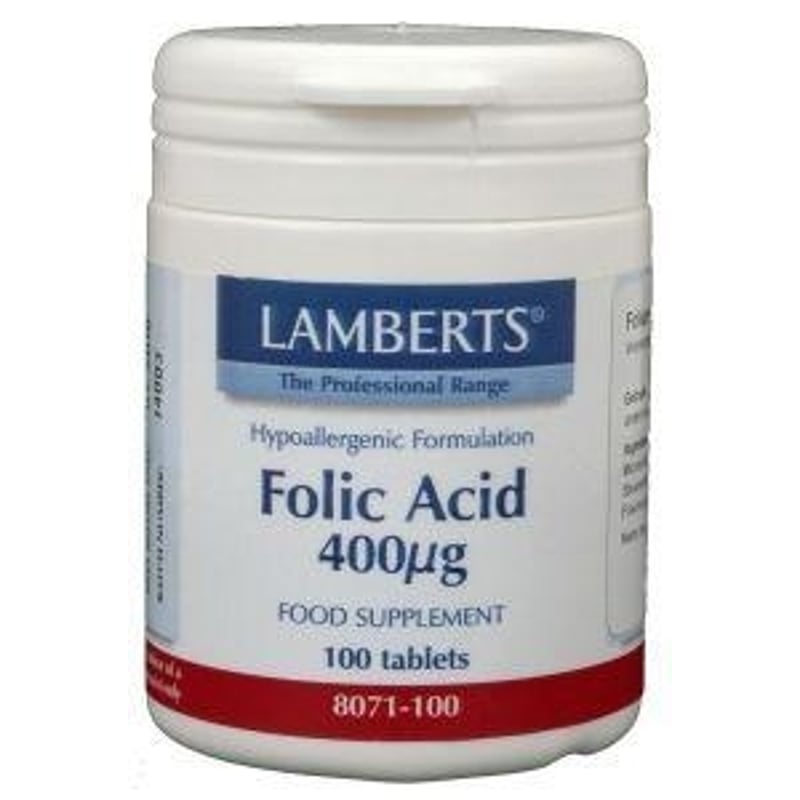 Lamberts Foliumzuur 400 mcg afbeelding