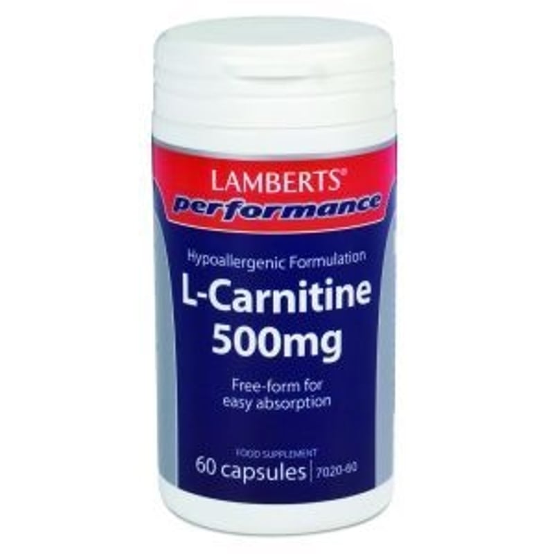 Lamberts Performance L-Carnitine 500 mg Lamberts Performance L-Carnitine 500 mg image