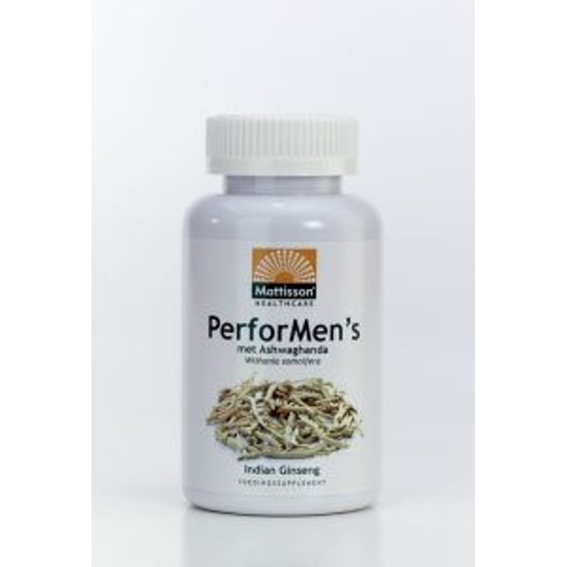 Mattisson Healthstyle Absolute Ashwagandha 425 mg (voorheen PerforMen's Ashwagandha) afbeelding