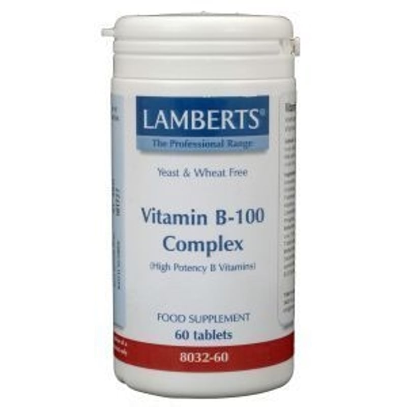 Lamberts Vitamine B100 Complex afbeelding