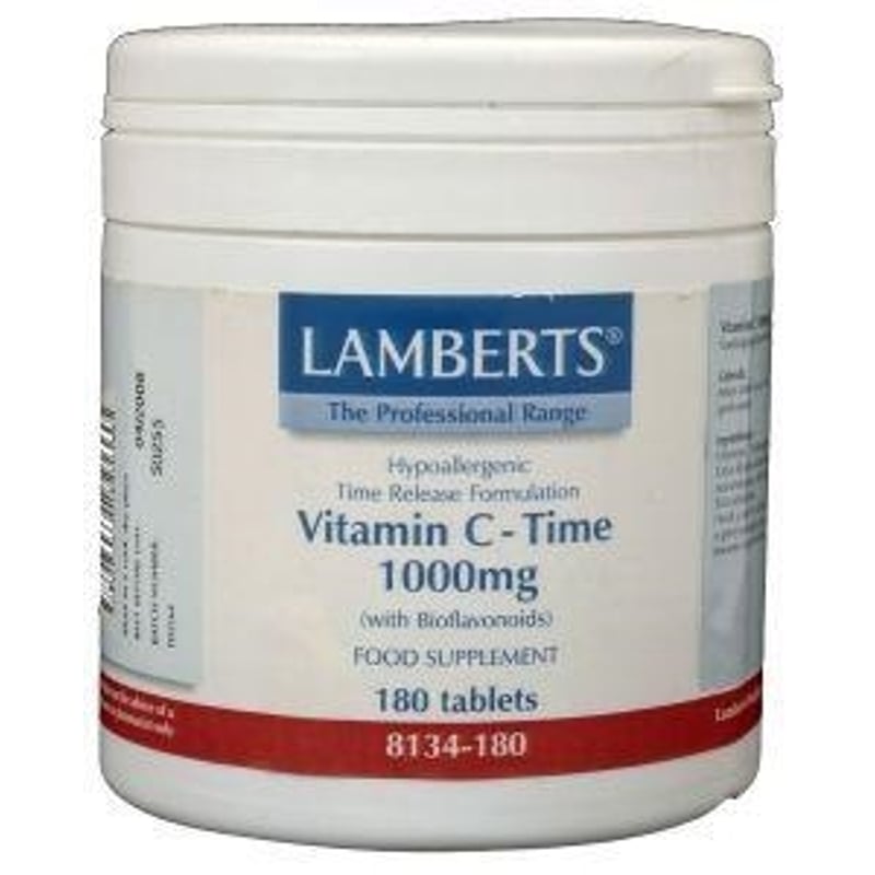 Lamberts Vitamine C 1000 TR & bioflavonoiden Lamberts Vitamine C 1000 TR & bioflavonoiden afbeelding