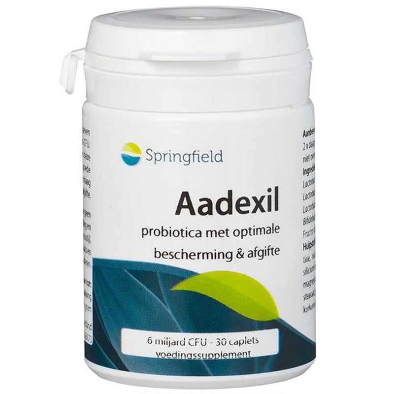 Springfield Aadexil probiotica 6 miljard Springfield Aadexil probiotica 6 miljard afbeelding