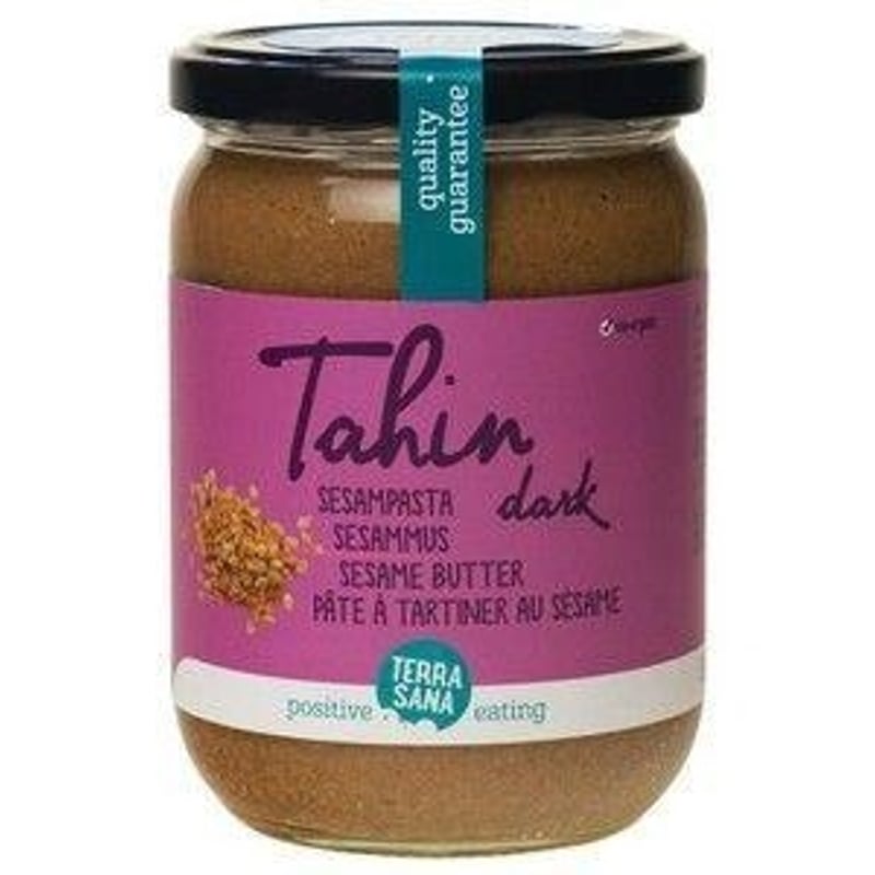 TerraSana Tahini brown sesame paste without salt image