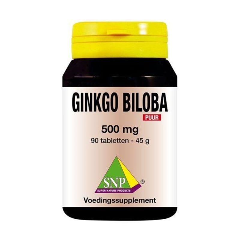 SNP Ginkgo biloba 500 mg puur SNP Ginkgo biloba 500 mg puur afbeelding