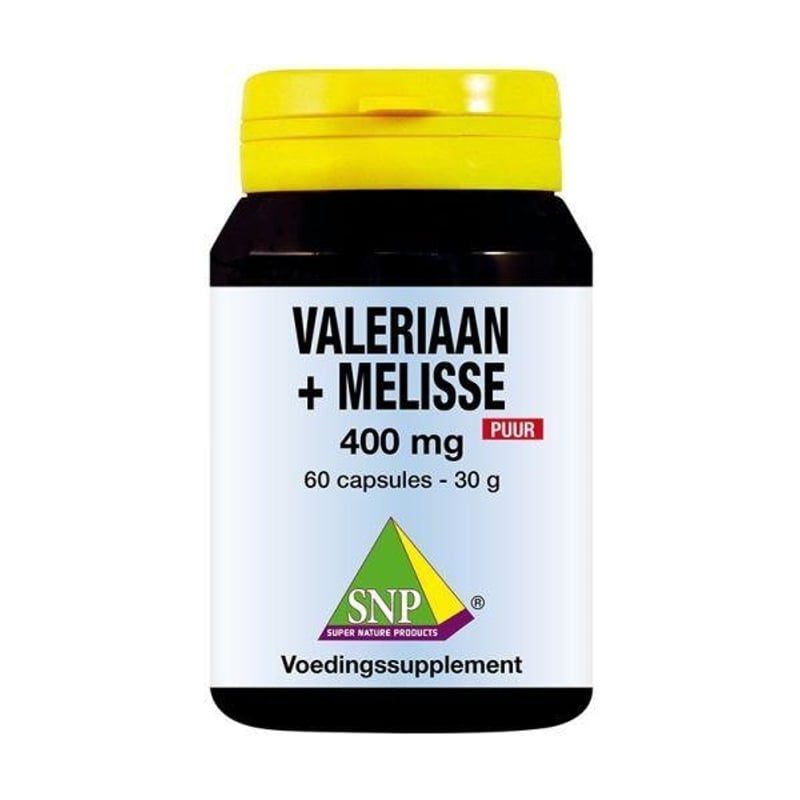 SNP Valerian and lemon balm 400 mg pure image