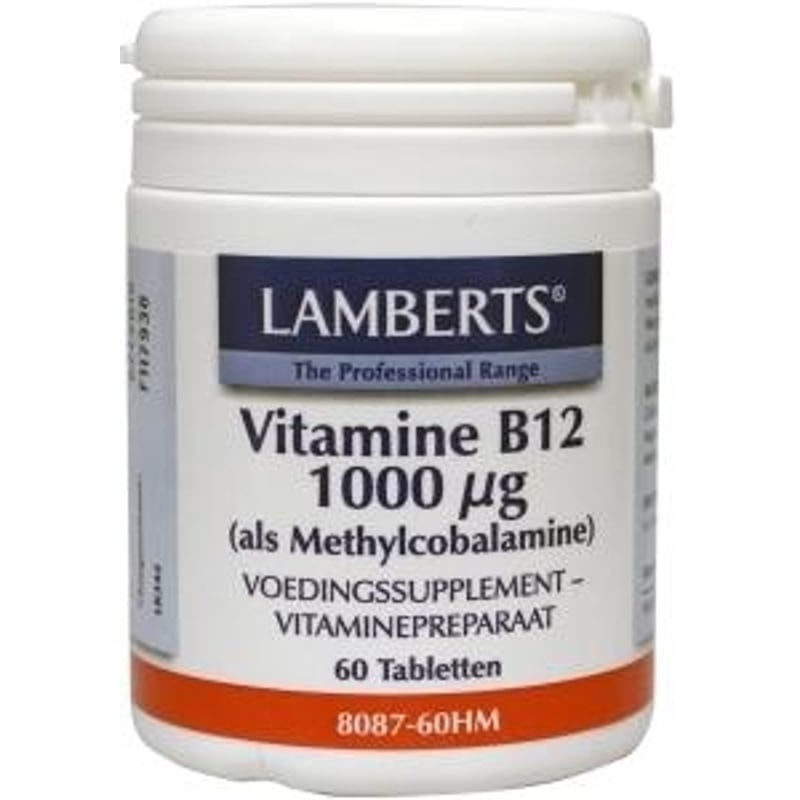 Lamberts Vitamin B12 methylcobalamin 1000 mcg image