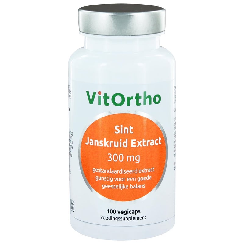 Vitortho Sint Janskruid extract 300 mg afbeelding