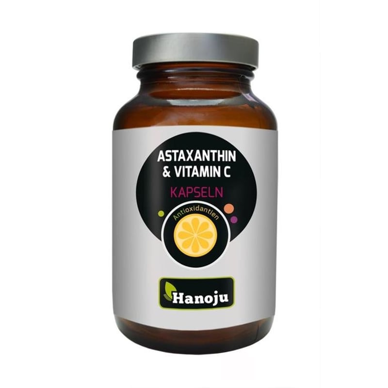 Hanoju Astaxanthin 4 mg & Vitamin C 500 mg image