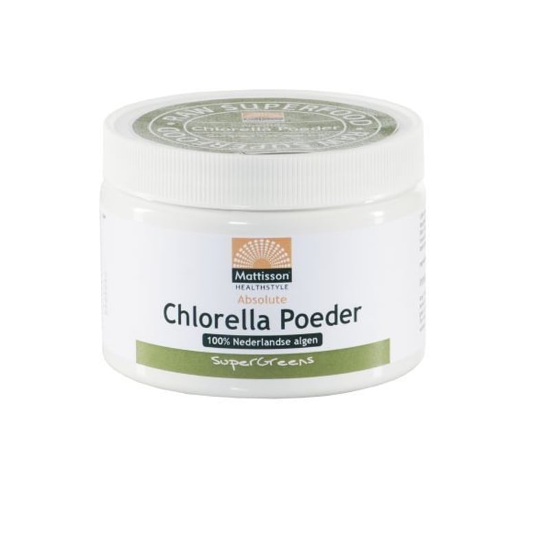 Mattisson Healthstyle Absolute chlorella poeder Nederland afbeelding
