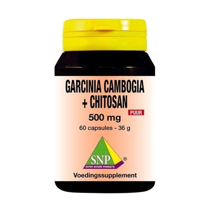SNP Garcinia cambogia chitosan 500 mg puur afbeelding