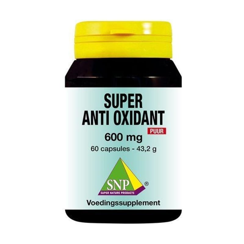 SNP Super anti oxidant 600 mg puur SNP Super anti oxidant 600 mg puur afbeelding