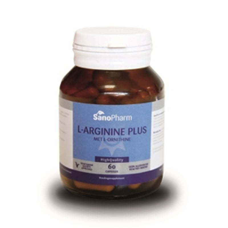 SanoPharm L-Arginine Plus with L-Ornithine SanoPharm L-Arginine Plus with L-Ornithine image