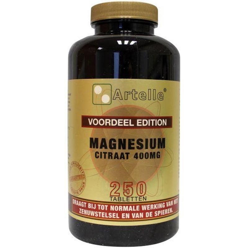 Artelle Magnesium citraat elementair afbeelding