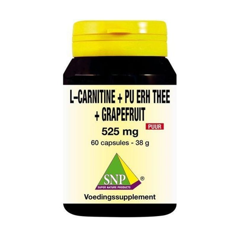SNP L Carnitine pu erh grapefruit image