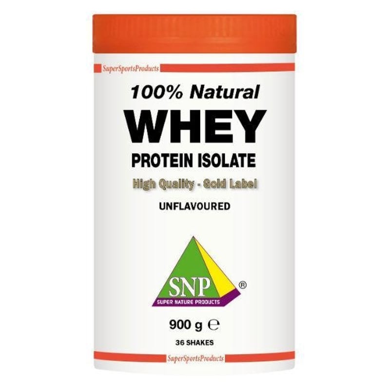 SNP Whey proteine isolate 100% natural SNP Whey proteine isolate 100% natural afbeelding