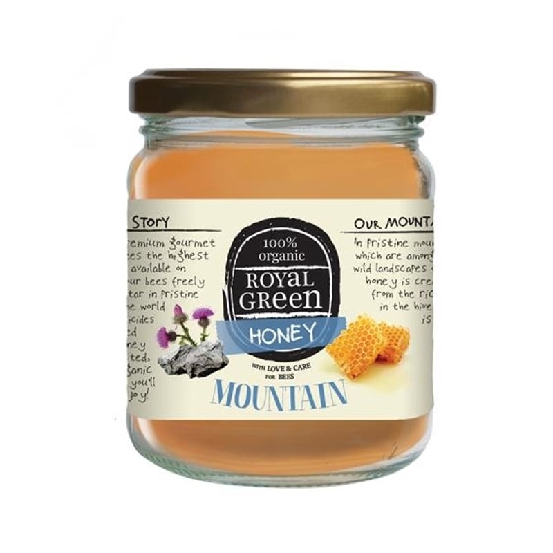 Royal Green Mountain Honey (berghoning) afbeelding