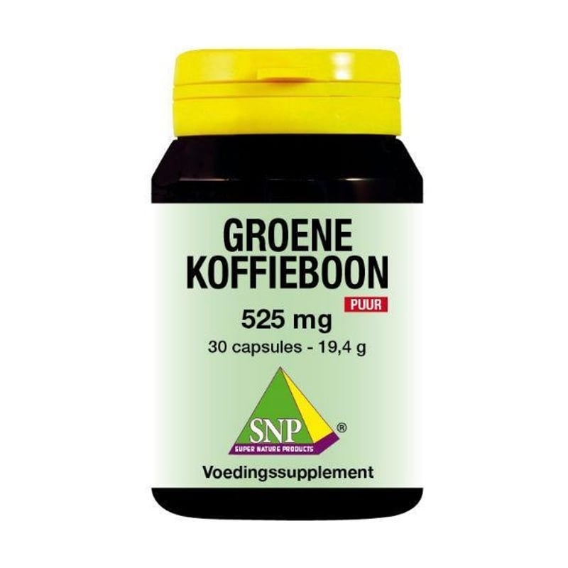 SNP Green coffee beans 525 mg pure image