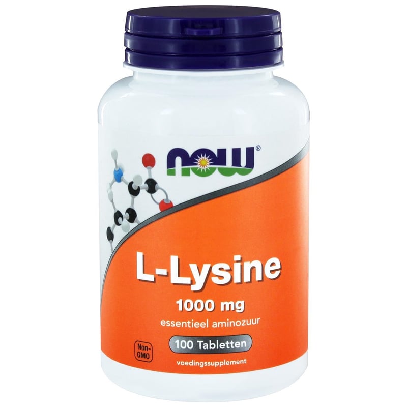 NOW L-Lysine 1000 mg image