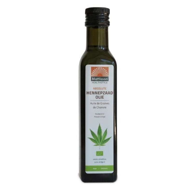 Mattisson Healthstyle Absolute Hemp Seed Oil Organic image