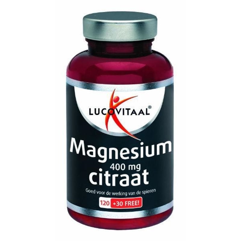 Lucovitaal Magnesium citraat 400 mg afbeelding