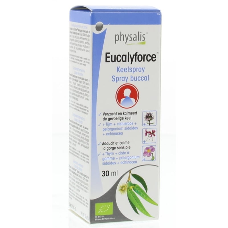 Physalis Eucalyforce keelspray afbeelding