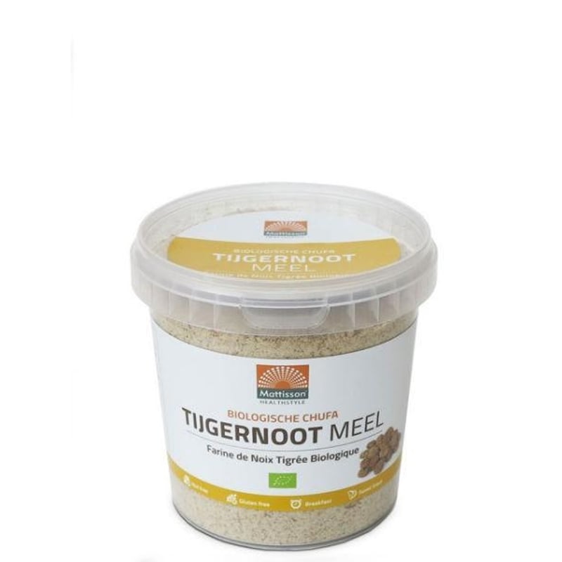 Mattisson Healthstyle Tijgernoot chufa meel bio afbeelding