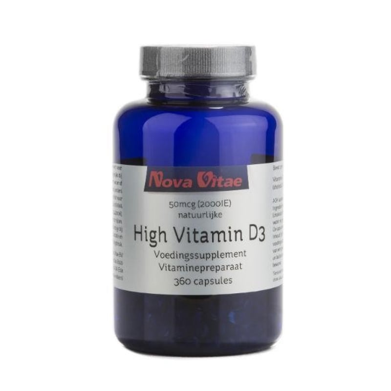 Nova Vitae High Vitamin D3 2000IU 50 mcg image