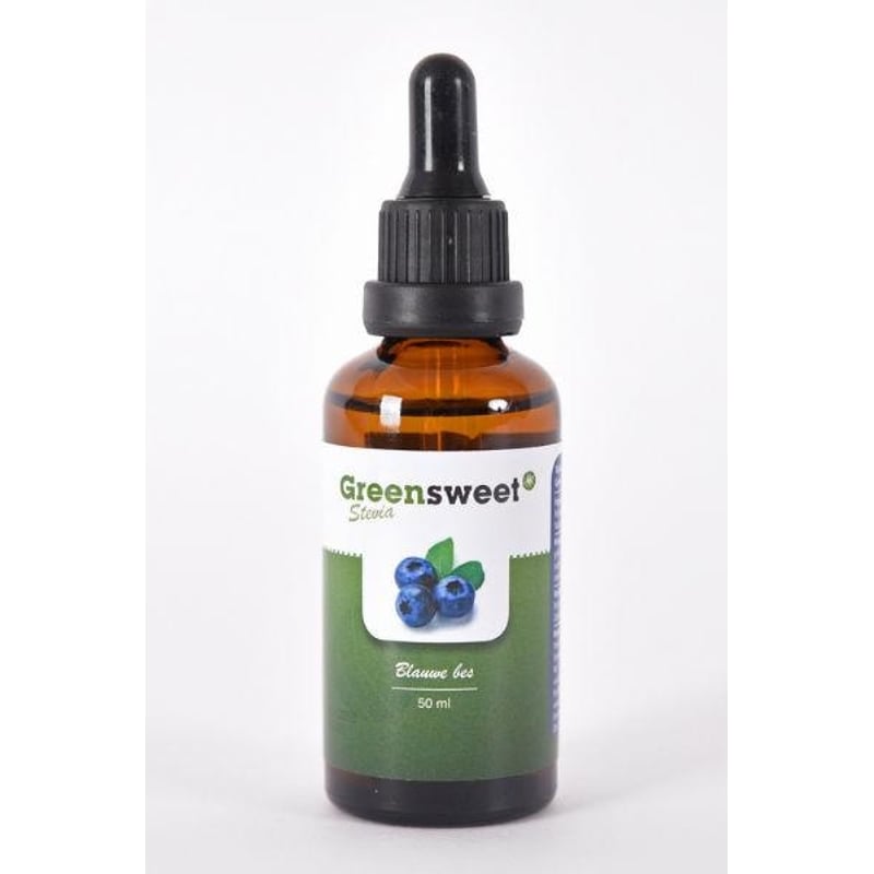 Stevia vloeibaar blauwe bes afbeelding