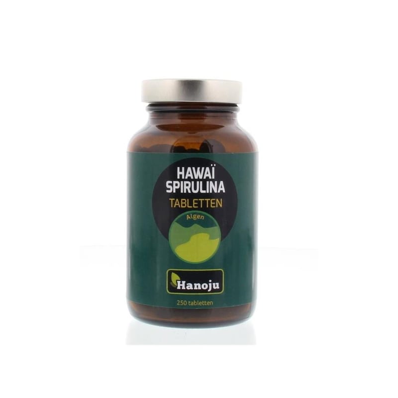 Hanoju Spirulina Hawaiiaans 500 mg afbeelding