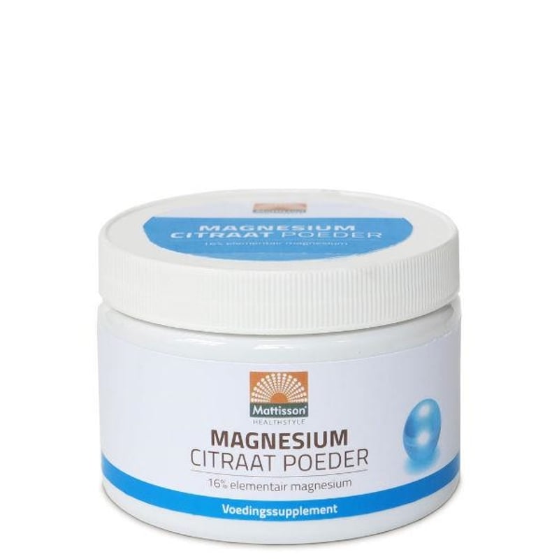 Mattisson Healthstyle Magnesium citrate powder 16% image