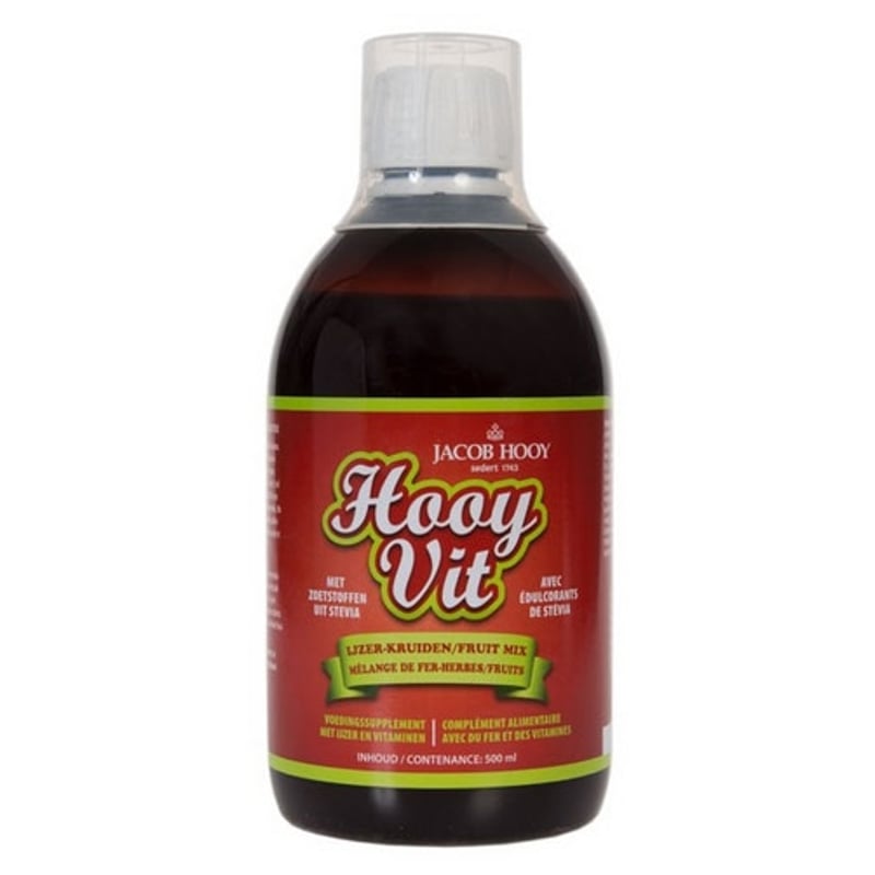 Jacob Hooy Hooy Vit liquid iron formula with B12 and vitamin C image