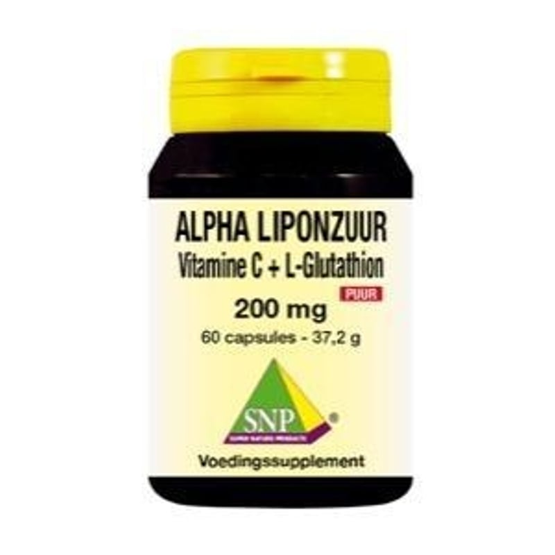 SNP Alpha liponzuur 200 mg puur afbeelding