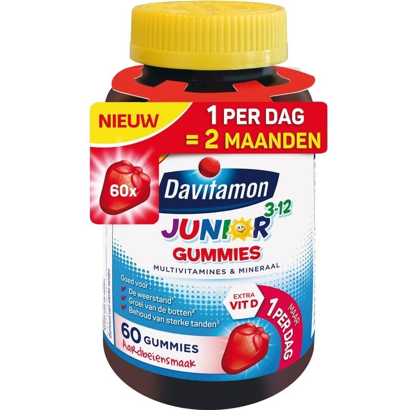 Davitamon Junior gummies multi afbeelding