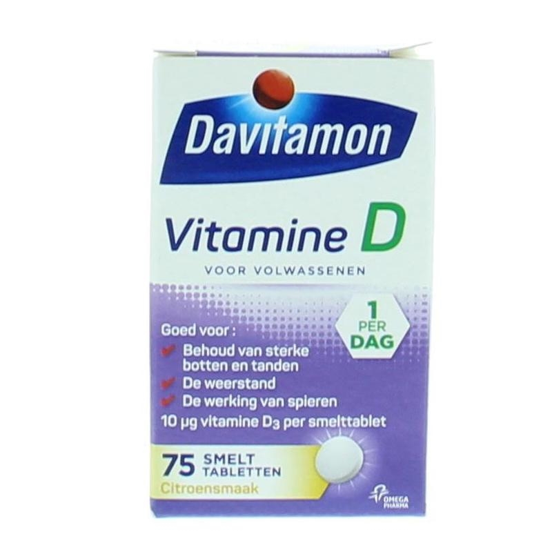 Davitamon D Adult Melt Tablet image
