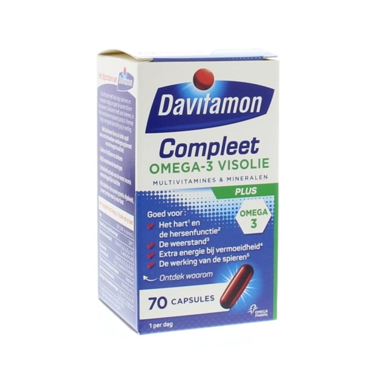 Davitamon Complete Omega-3 Fish image