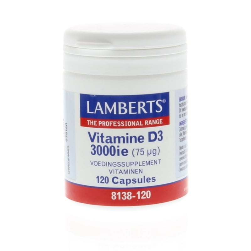 Lamberts Vitamin D3 3000IU 75 mcg image