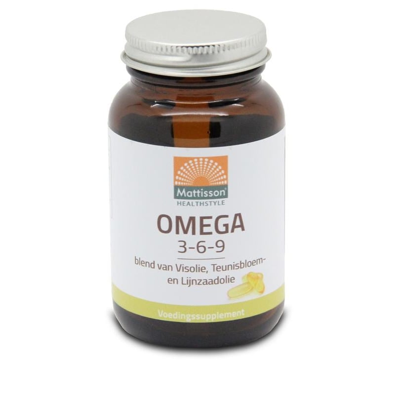 Mattisson Healthstyle Omega 3 6 9 Vis Teunisbloem Lijnzaad afbeelding