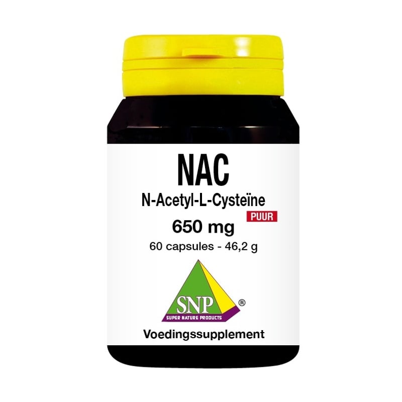 SNP N-acetyl L-cysteine 650 mg pure image
