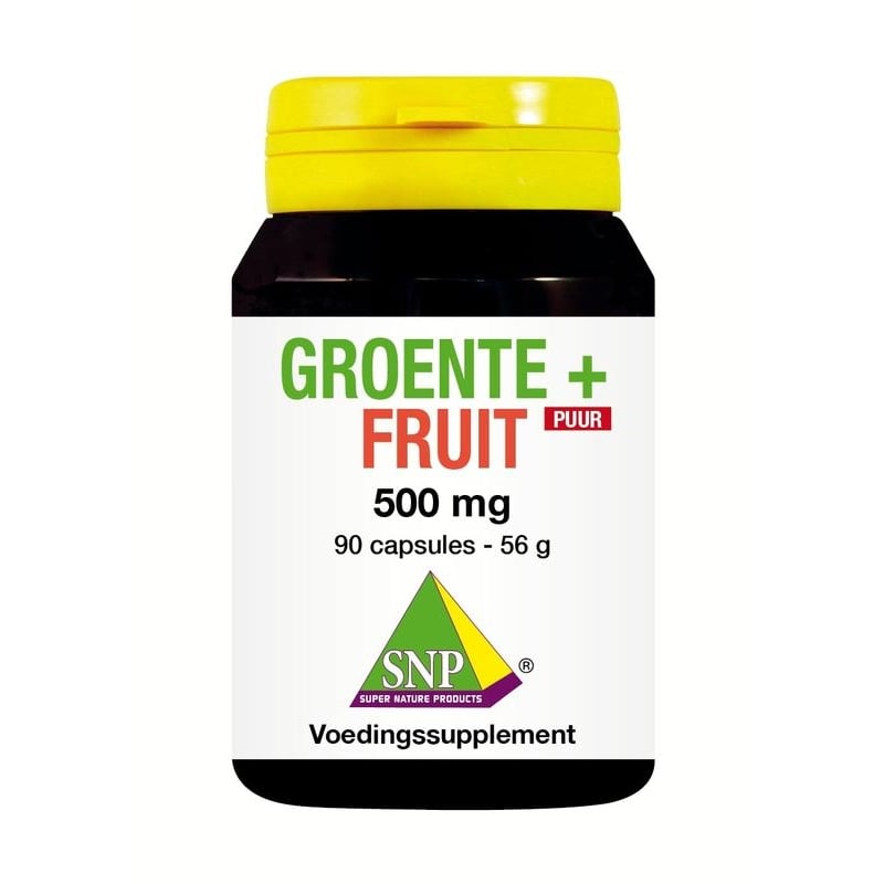 SNP Groente & fruit 500 mg puur afbeelding
