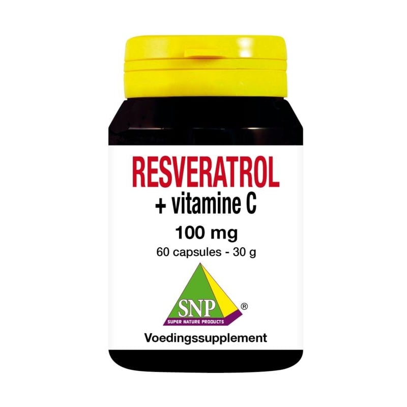 SNP Resveratrol + Vitamine C 100 mg SNP Resveratrol + Vitamine C 100 mg afbeelding