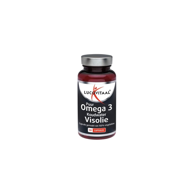 Lucovitaal Koudwater visolie puur omega 3 afbeelding
