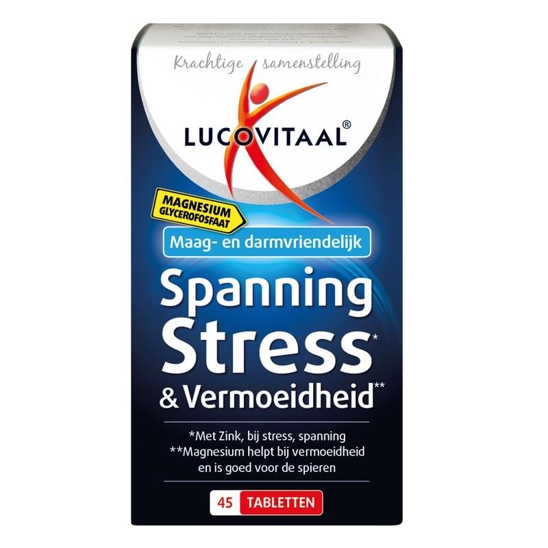 Lucovitaal Magnesium spanning stress & vermoeidheid afbeelding