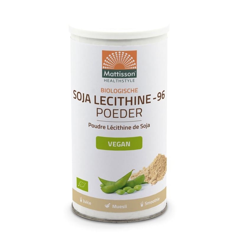 Mattisson Healthstyle Soja lecithine poeder bio Mattisson Healthstyle Soja lecithine poeder bio afbeelding