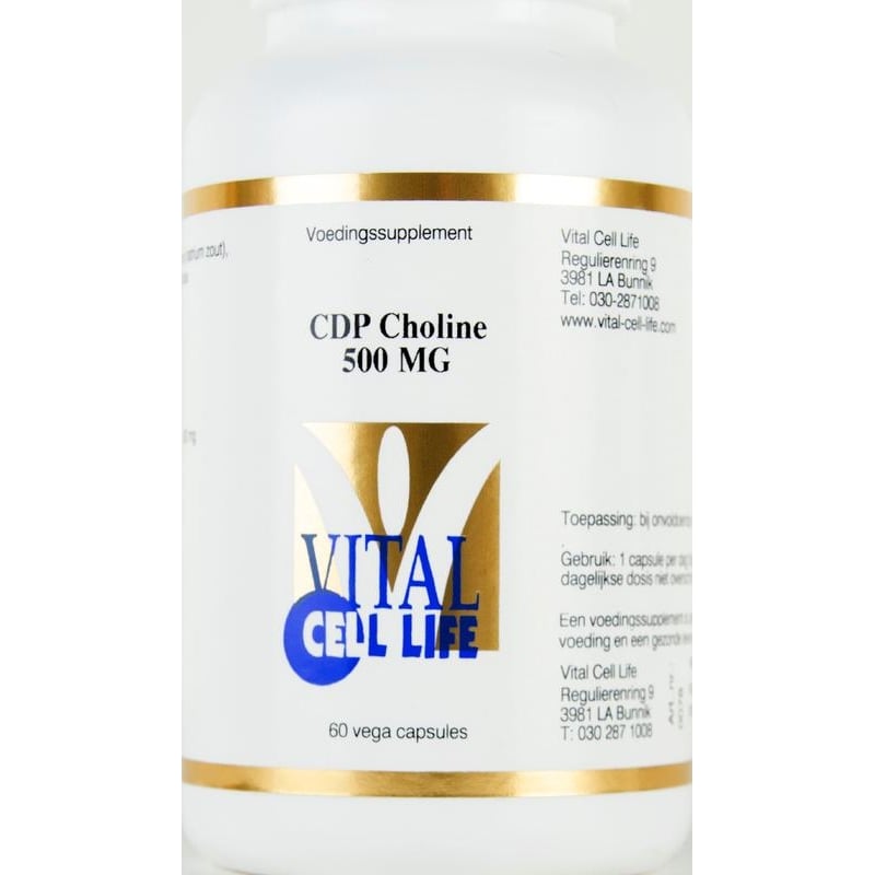 Vital Cell Life CDP Choline 500 mg afbeelding
