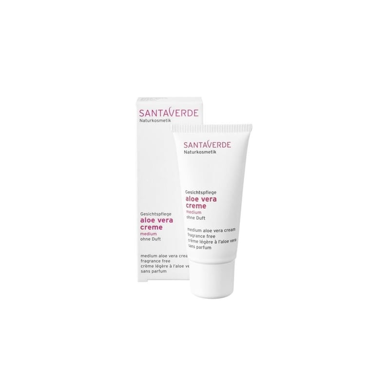 Santaverde Aloe vera cream medium parfumvrij afbeelding