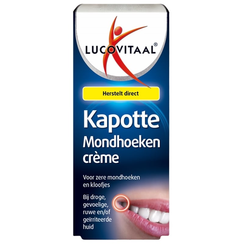 Lucovitaal Kapotte mondhoeken creme afbeelding