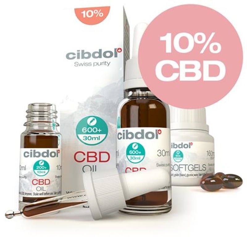 Cibdol CBD Oil 10% (Cibdol CBD Oil Strong) image