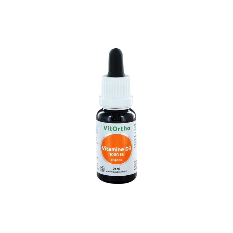 Vitortho Vitamin D3 1000IU drops image