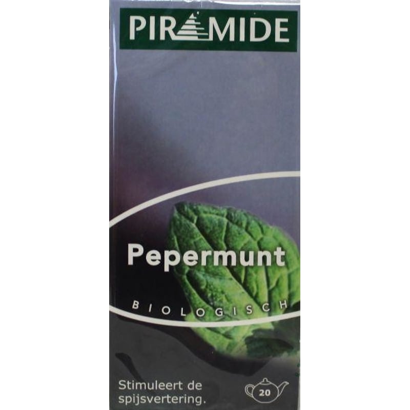 Piramide Pepermunt thee eko afbeelding